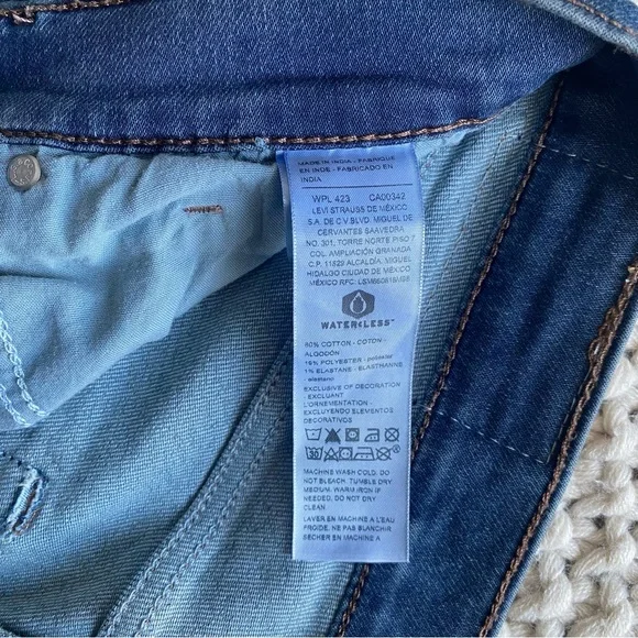 Men’s signature Levi Strauss regular taper jeans W32 L30 - Picture 4 of 7